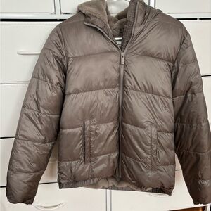 Girls a&f Cozy puffer jacket